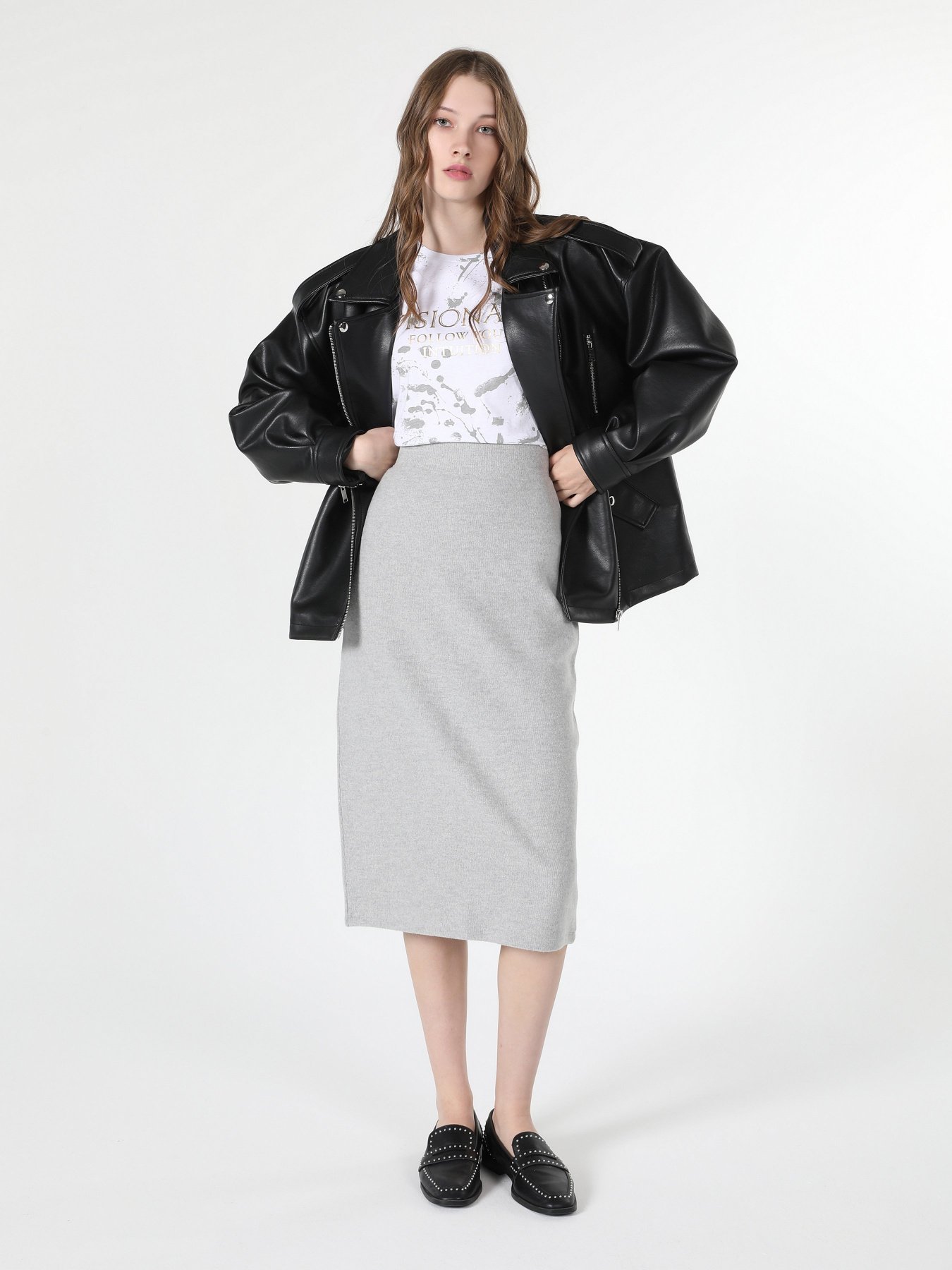 Юбка миди Colin’s модель CL1060275MGA Фото