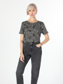 Футболка Colin’s модель CL1060450ANT Фото