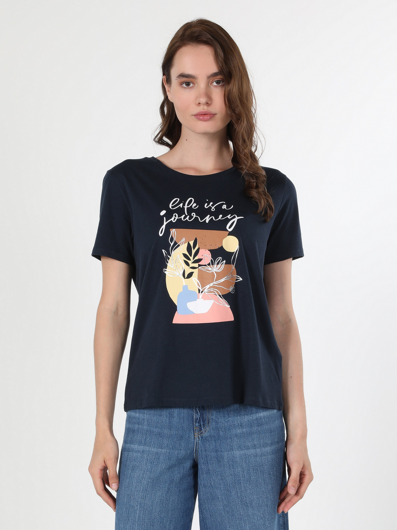 Футболка Colin’s модель CL1060453NAV Фото