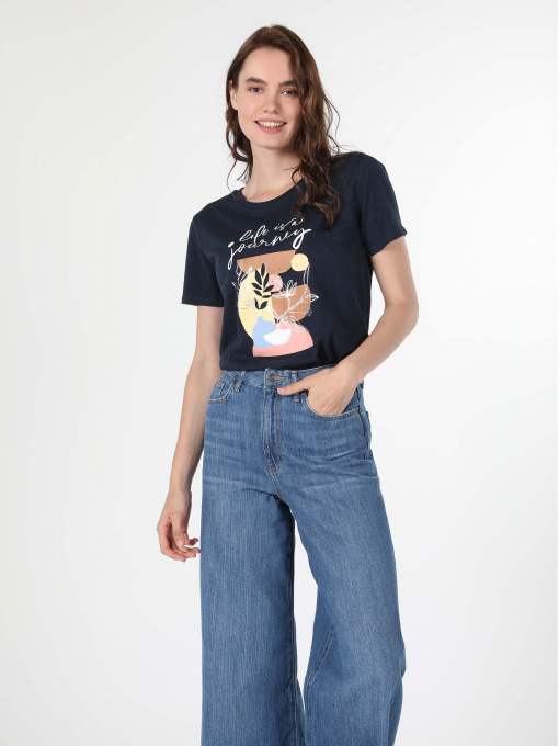 Футболка Colin’s модель CL1060453NAV Фото