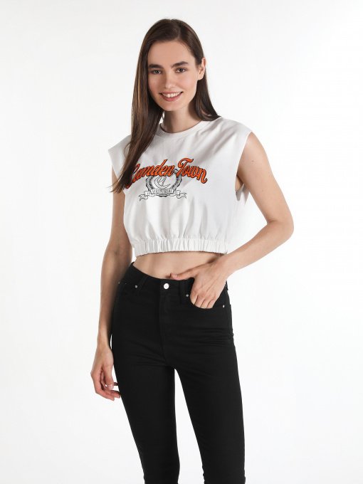 Футболка Colin’s модель CL1060563WHT Фото