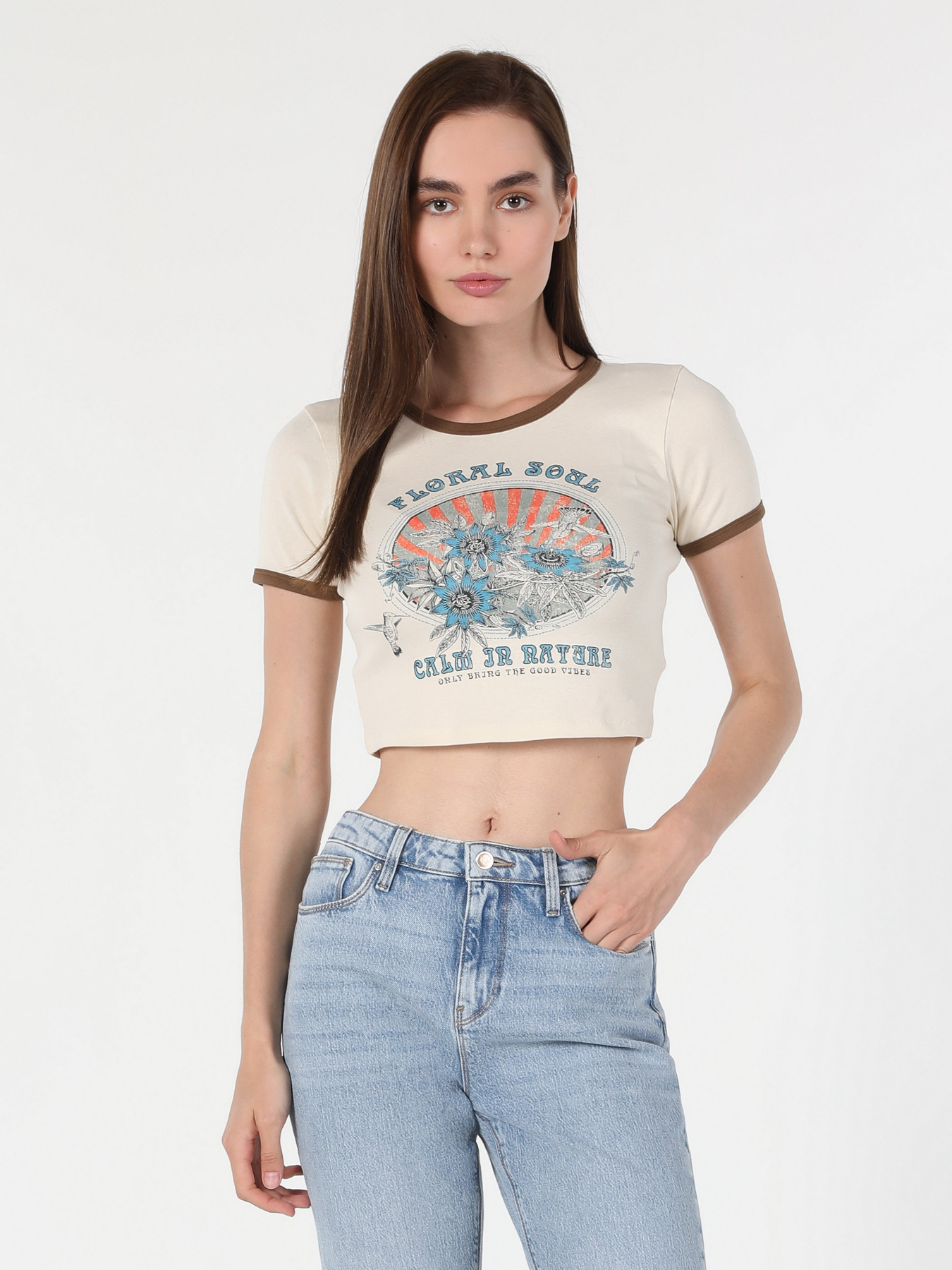 Футболка Colin’s модель CL1060565ECR Фото