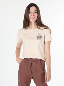 Футболка Colin’s модель CL1060573BEI Фото