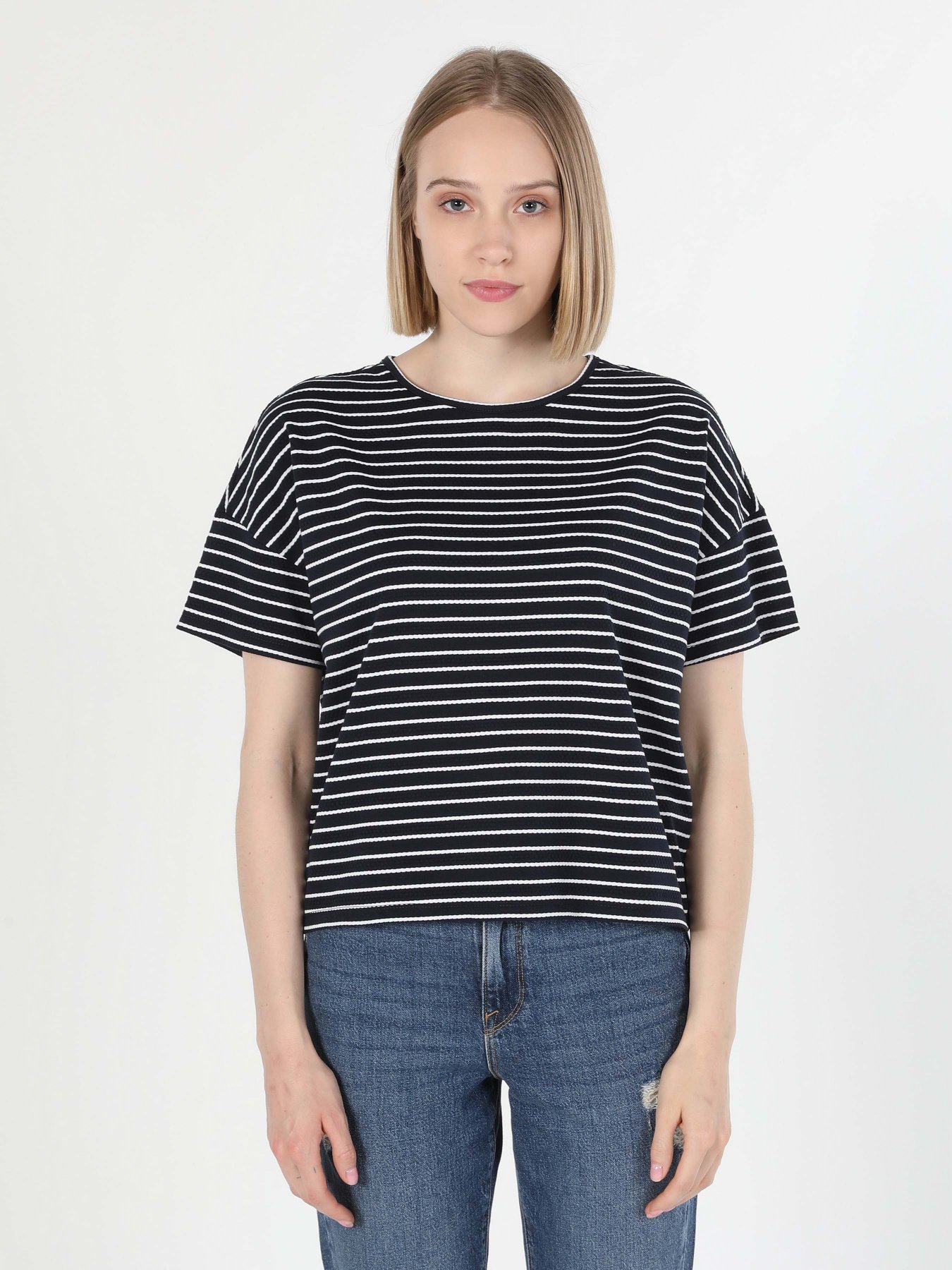 Футболка Colin’s модель CL1060584NAV Фото