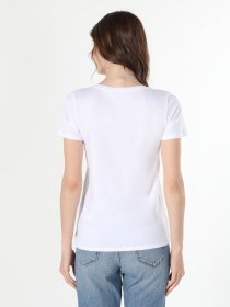 Футболка Colin’s модель CL1060603WHT Фото