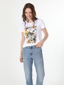 Футболка Colin’s модель CL1060603WHT Фото