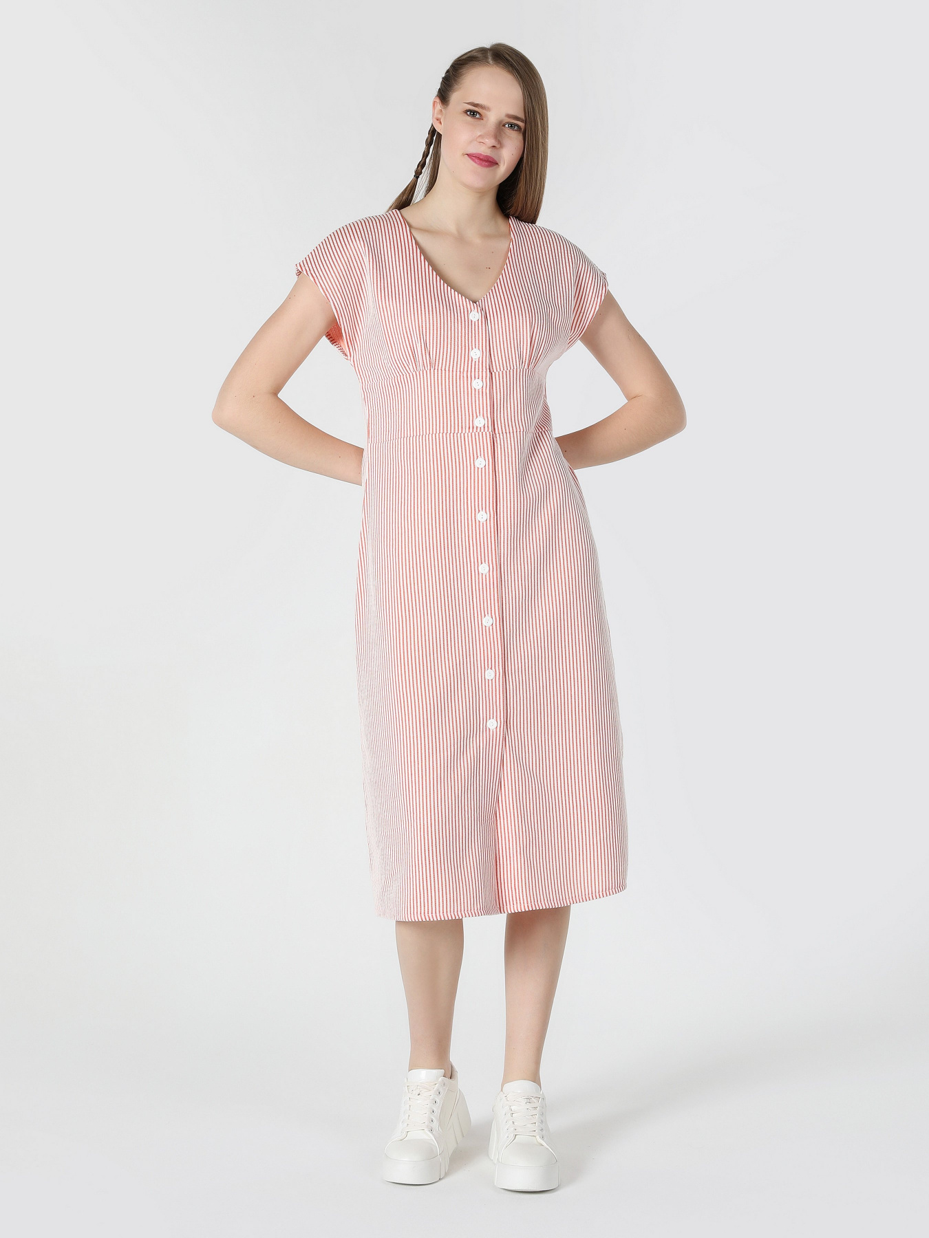 Сукня міді Colin’s модель CL1060795CRL Фото