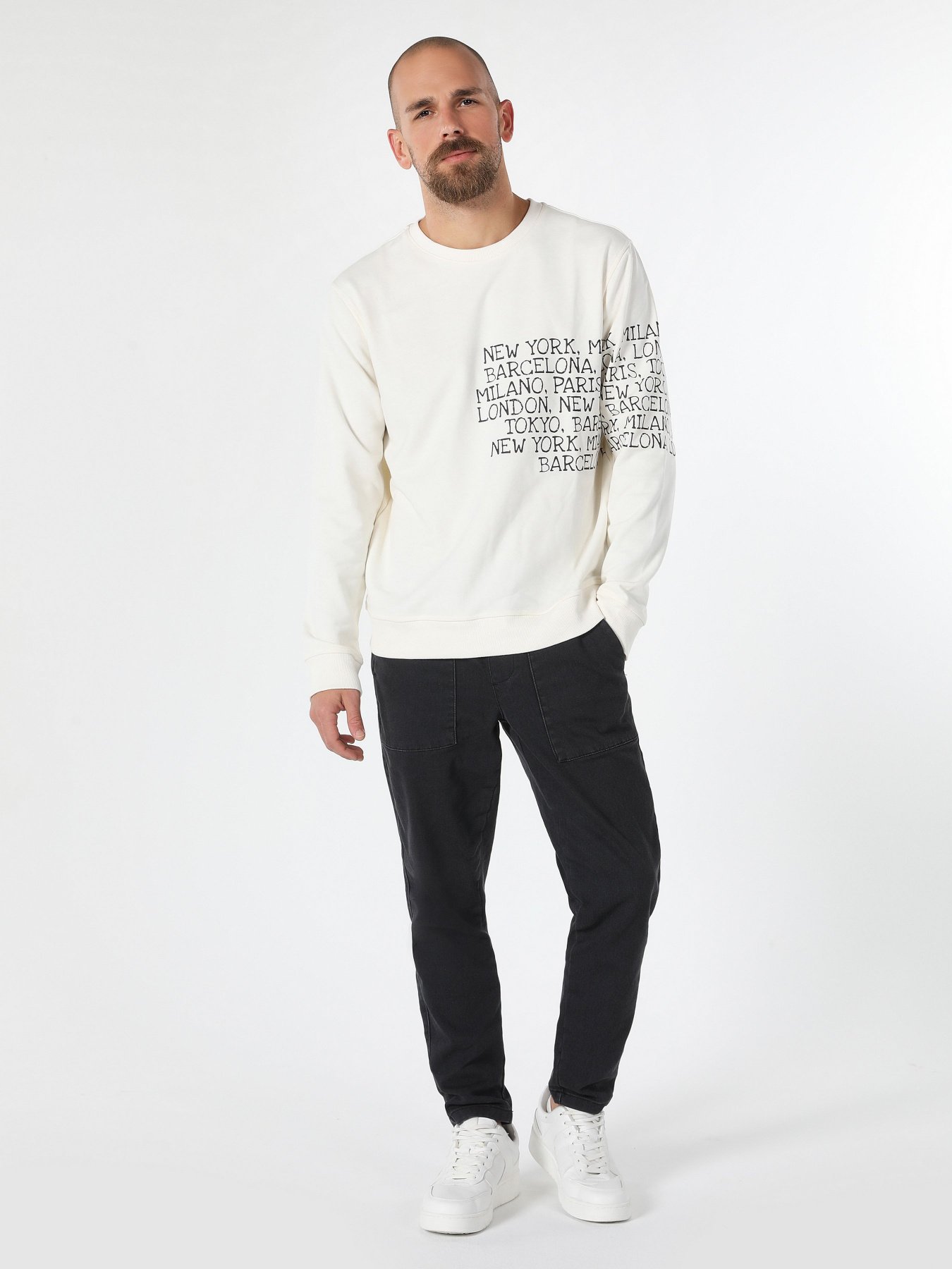 Свитшот Colin’s модель CL1061612OFW Фото