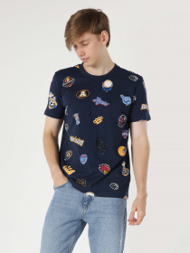 Футболка Colin’s модель CL1061638NAV Фото