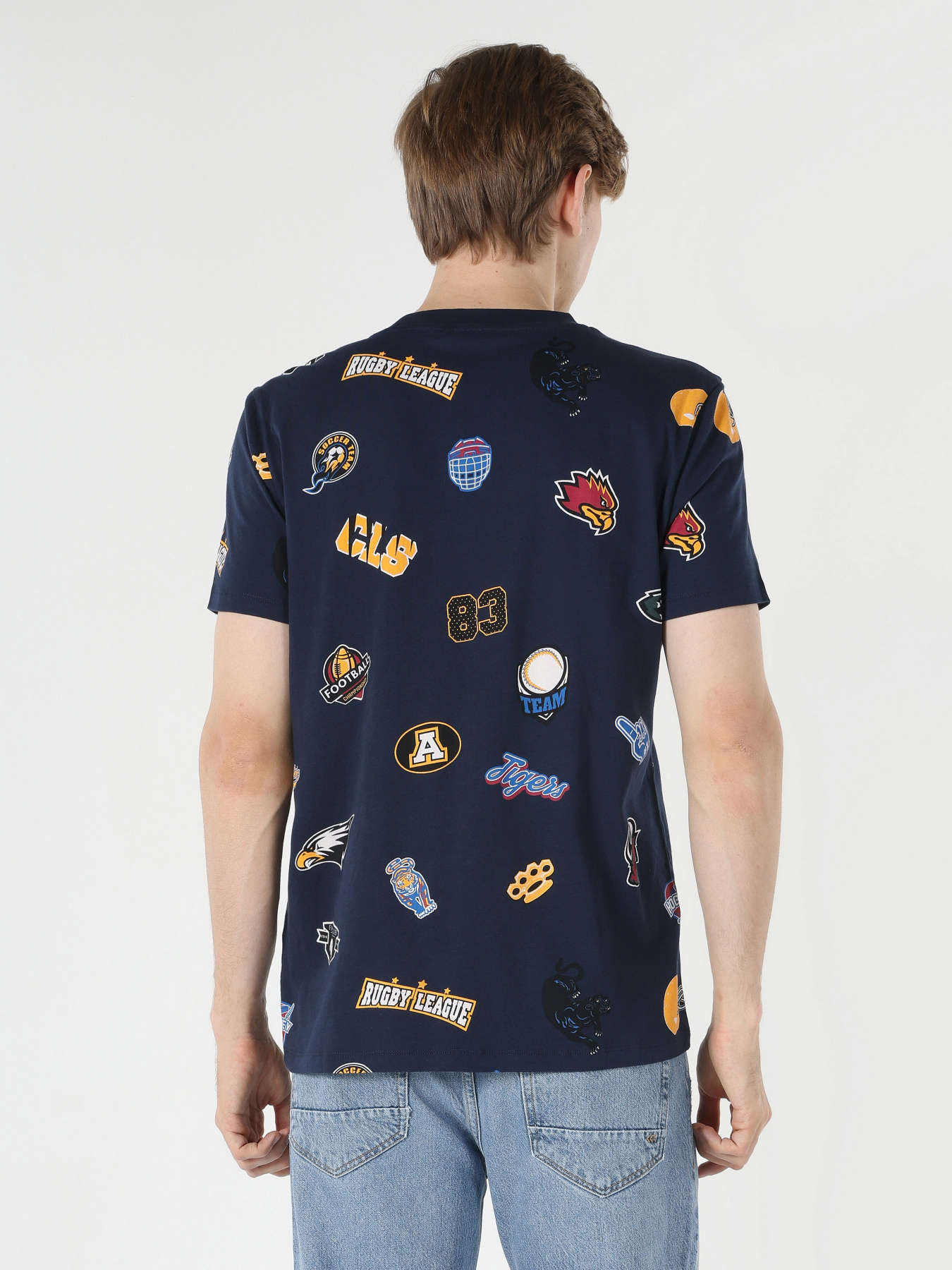 Футболка Colin’s модель CL1061638NAV Фото