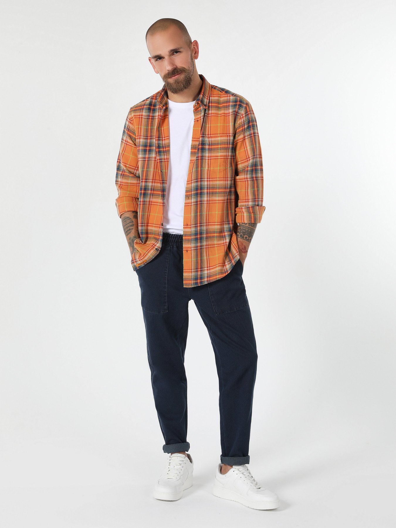 Сорочка Colin’s модель CL1061639YLS Фото