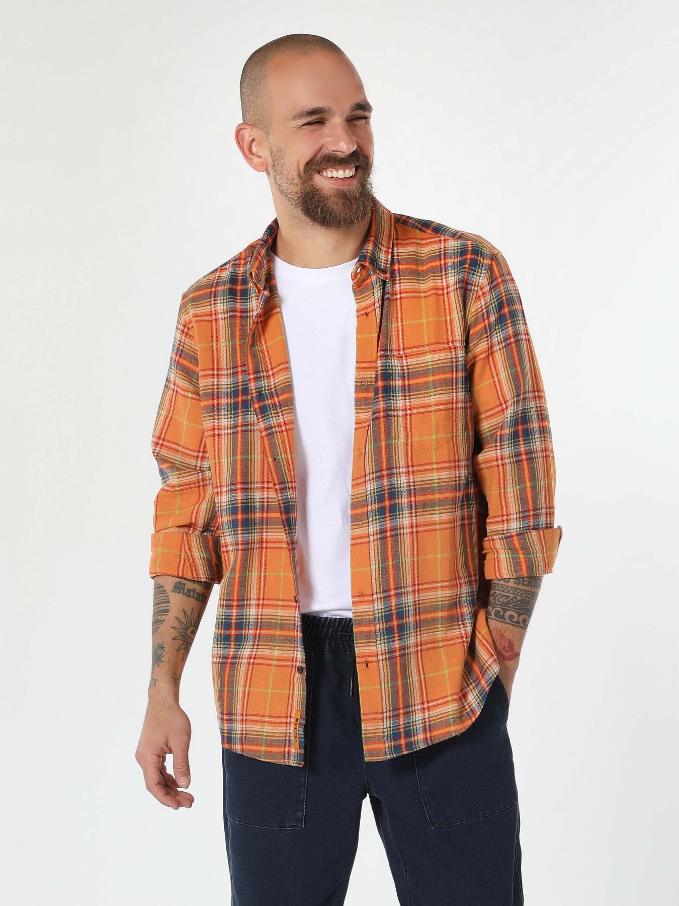 Сорочка Colin’s модель CL1061639YLS Фото