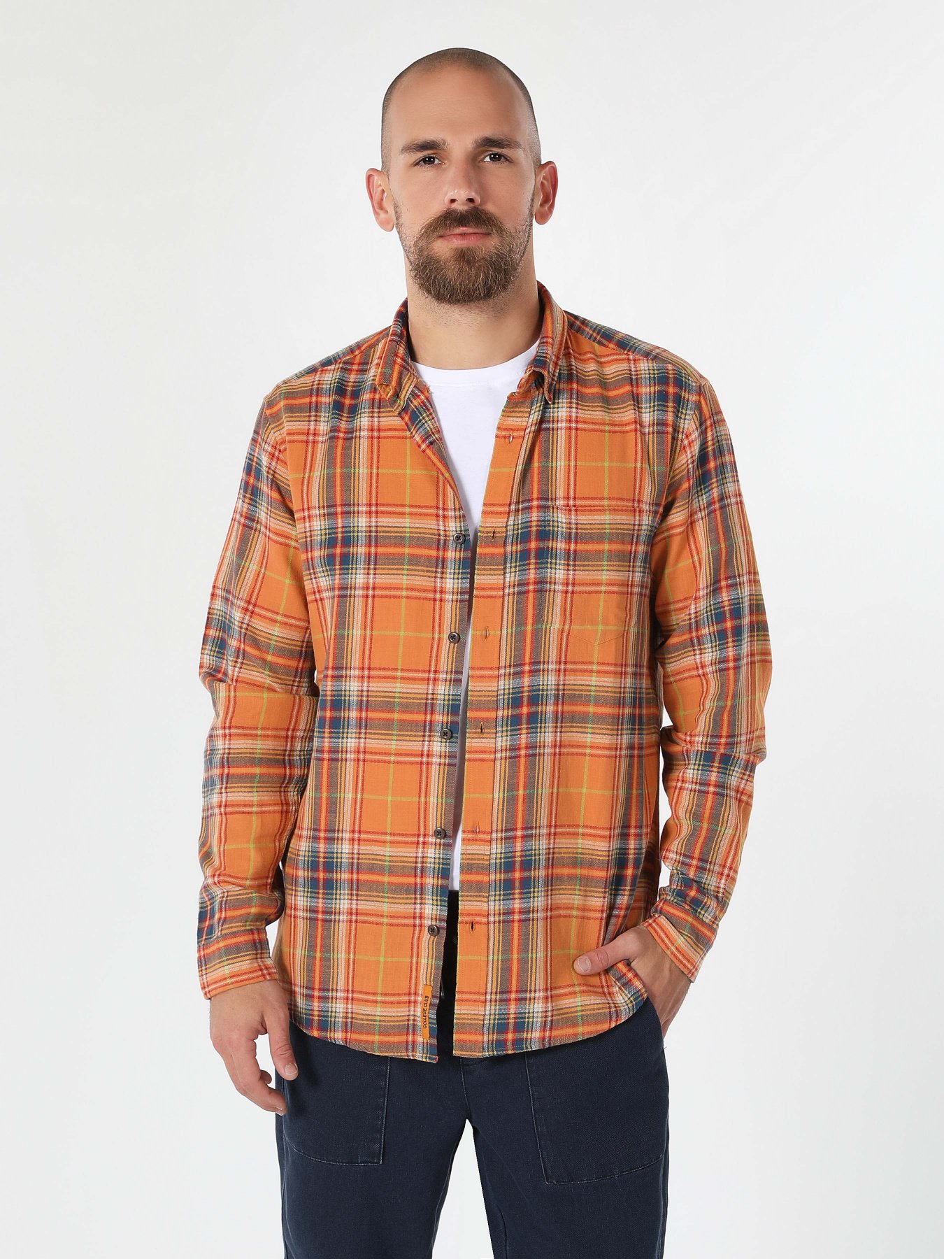 Рубашка повседневная Colin’s модель CL1061639YLS Фото