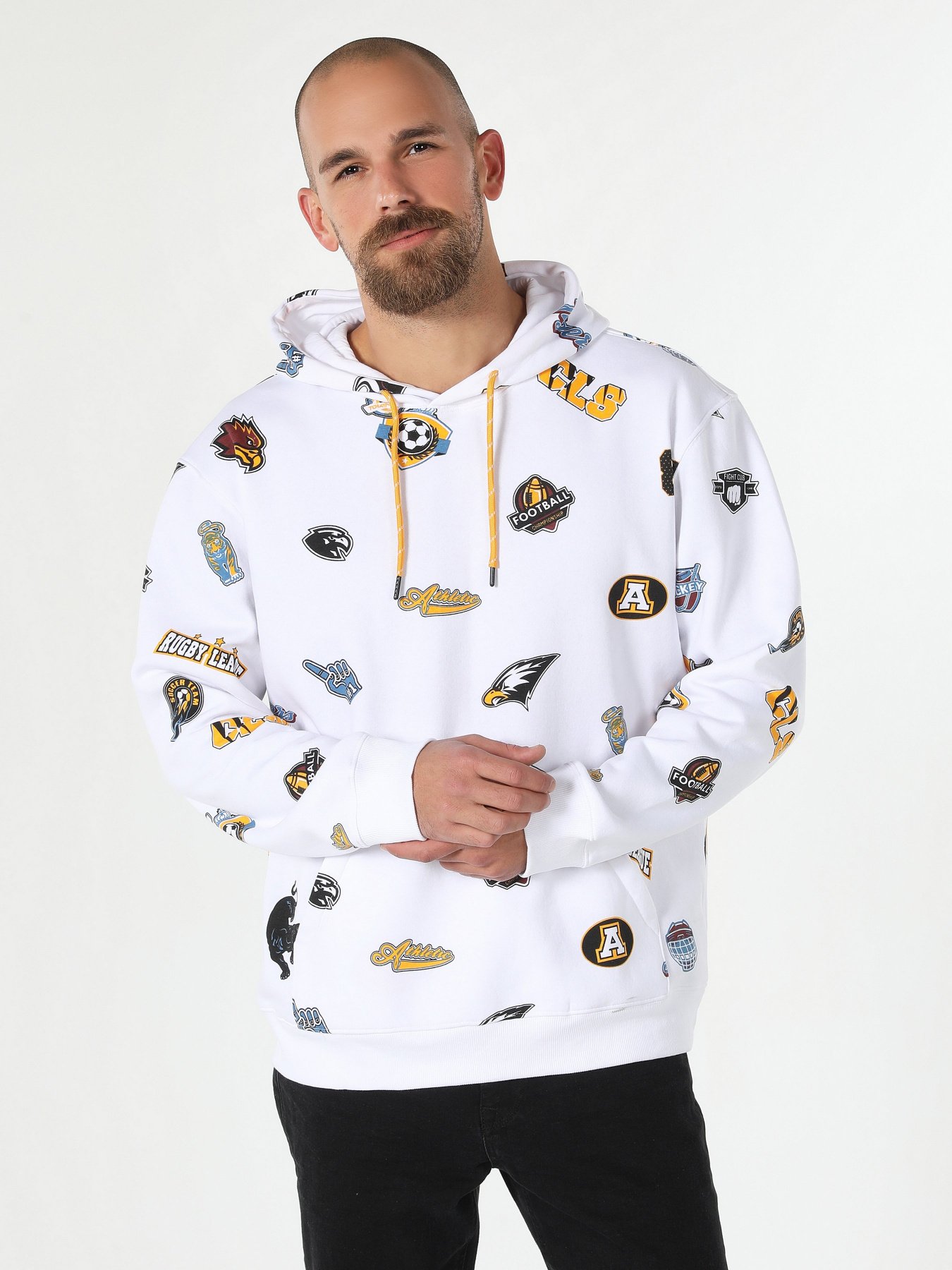 Худі Colin’s модель CL1061644WHT Фото