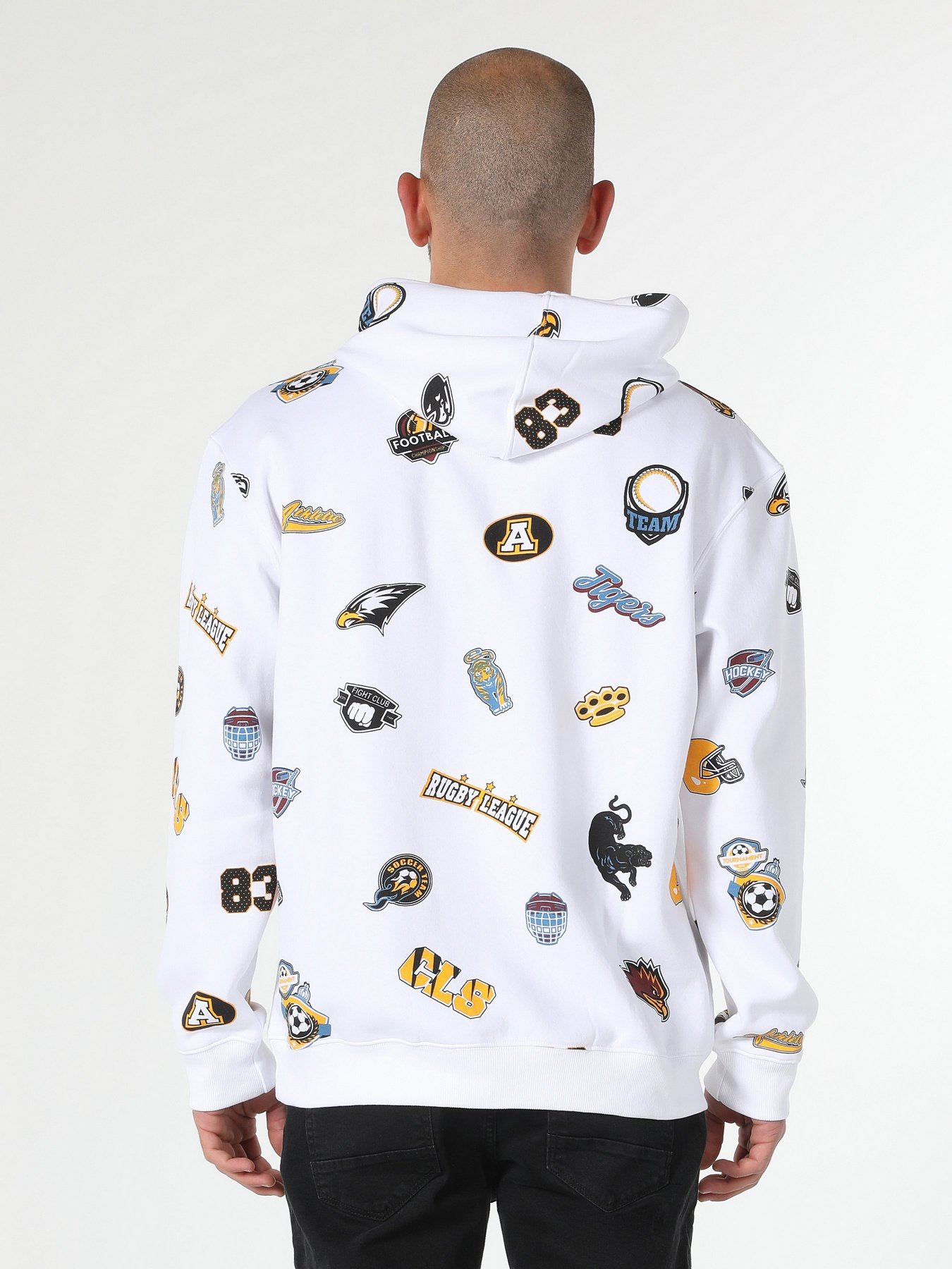 Худи Colin’s модель CL1061644WHT Фото