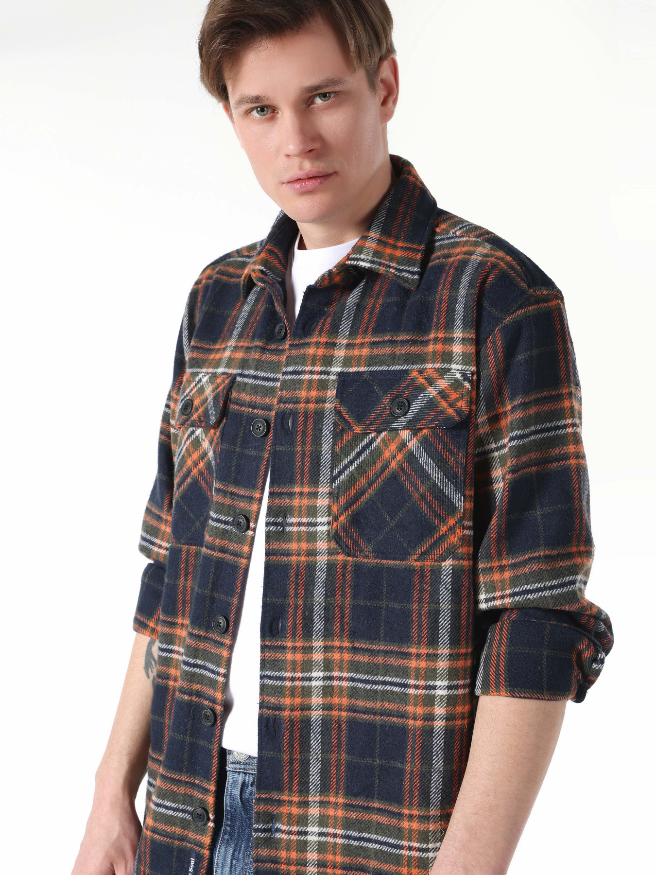 Сорочка Colin’s модель CL1061649ORA Фото