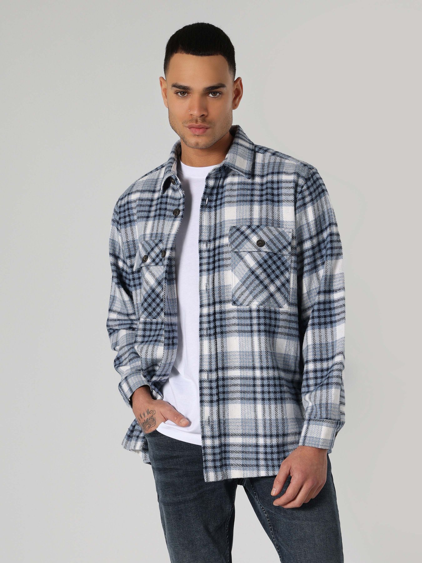 Рубашка повседневная Colin’s модель CL1061679INV Фото