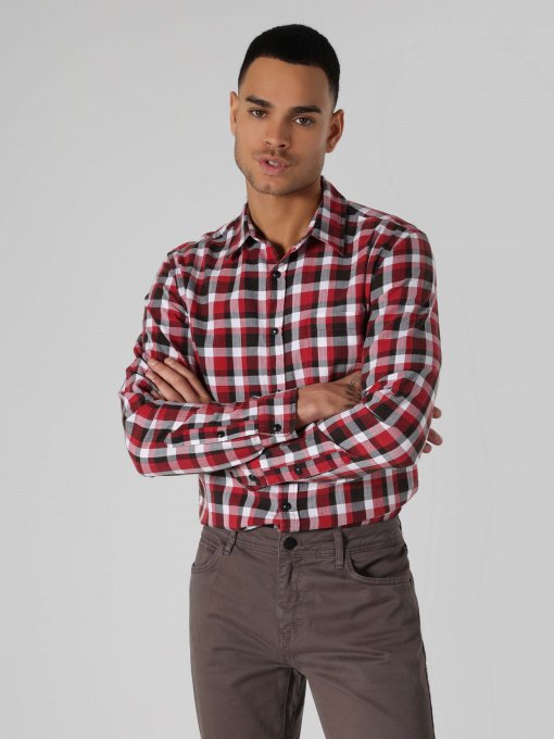 Сорочка Colin’s модель CL1061712RED Фото