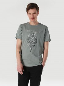 Футболка Colin’s модель CL1061730GRA Фото