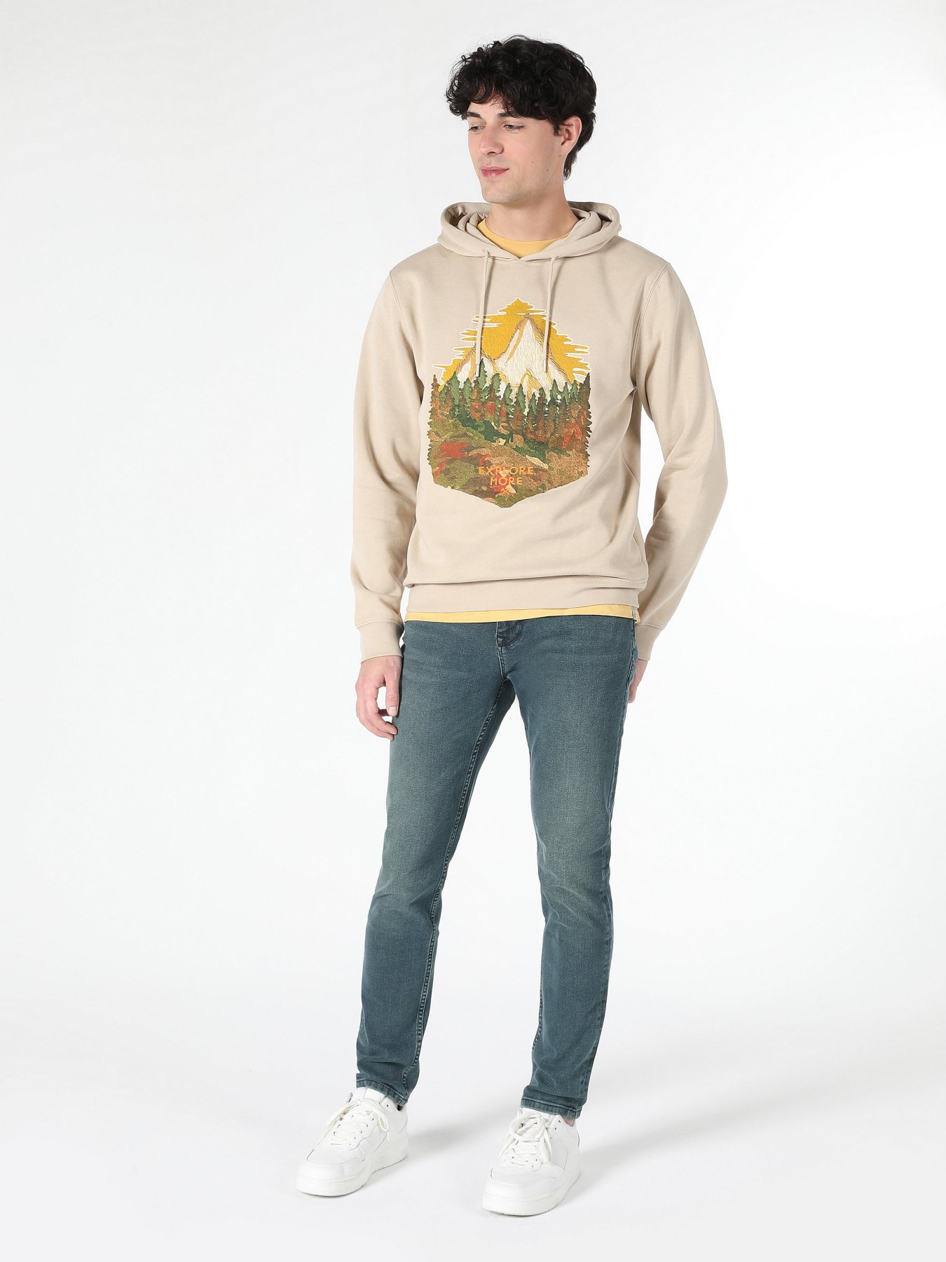 Худі Colin’s модель CL1061753BEI Фото