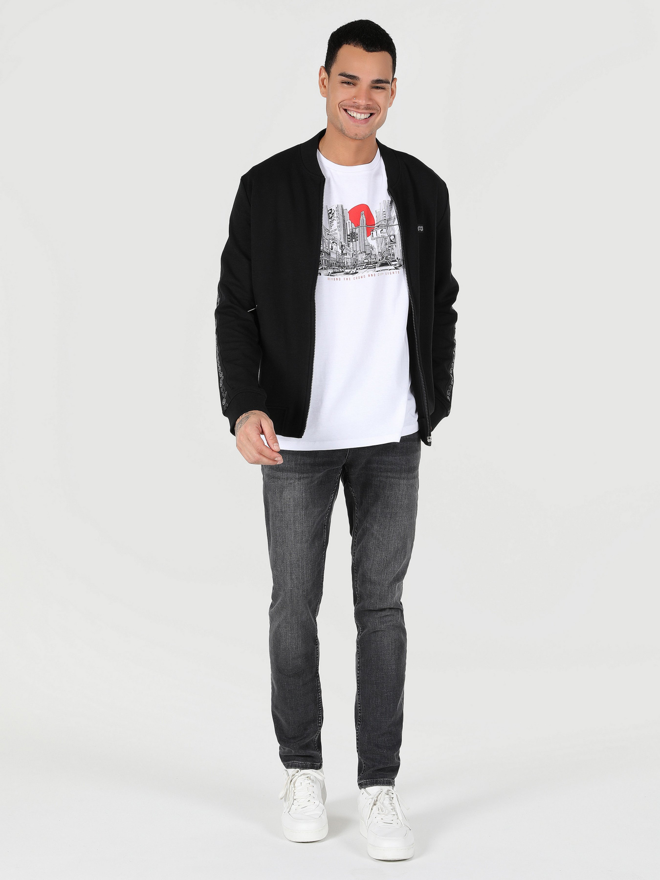 Кофта Colin’s модель CL1061760BLK Фото