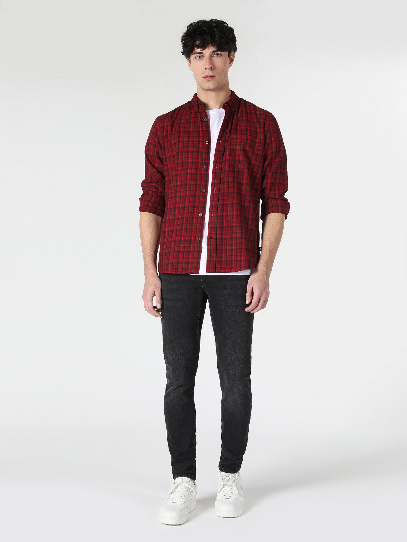 Сорочка Colin’s модель CL1061788RED Фото