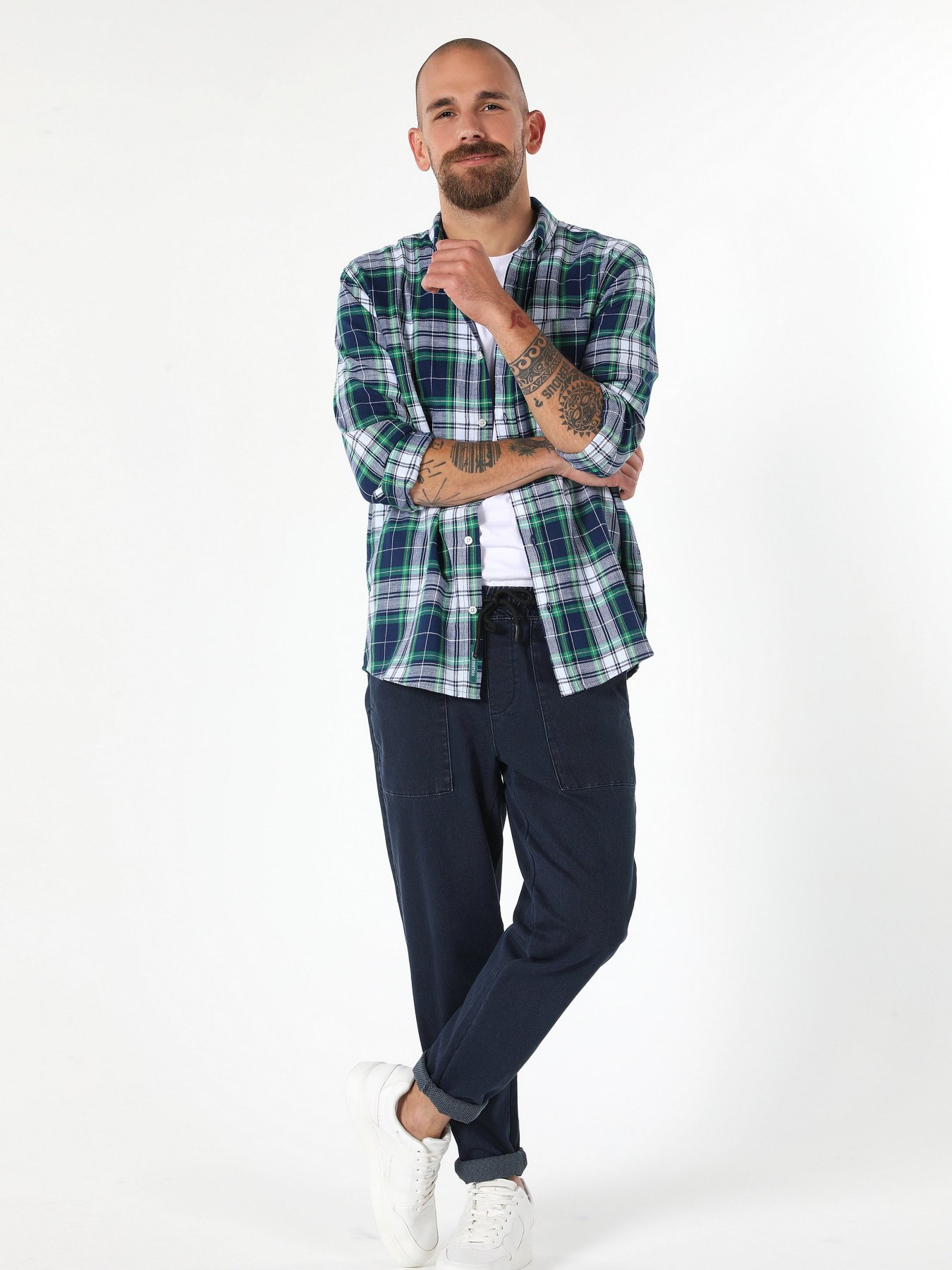 Сорочка Colin’s модель CL1061794NAV Фото