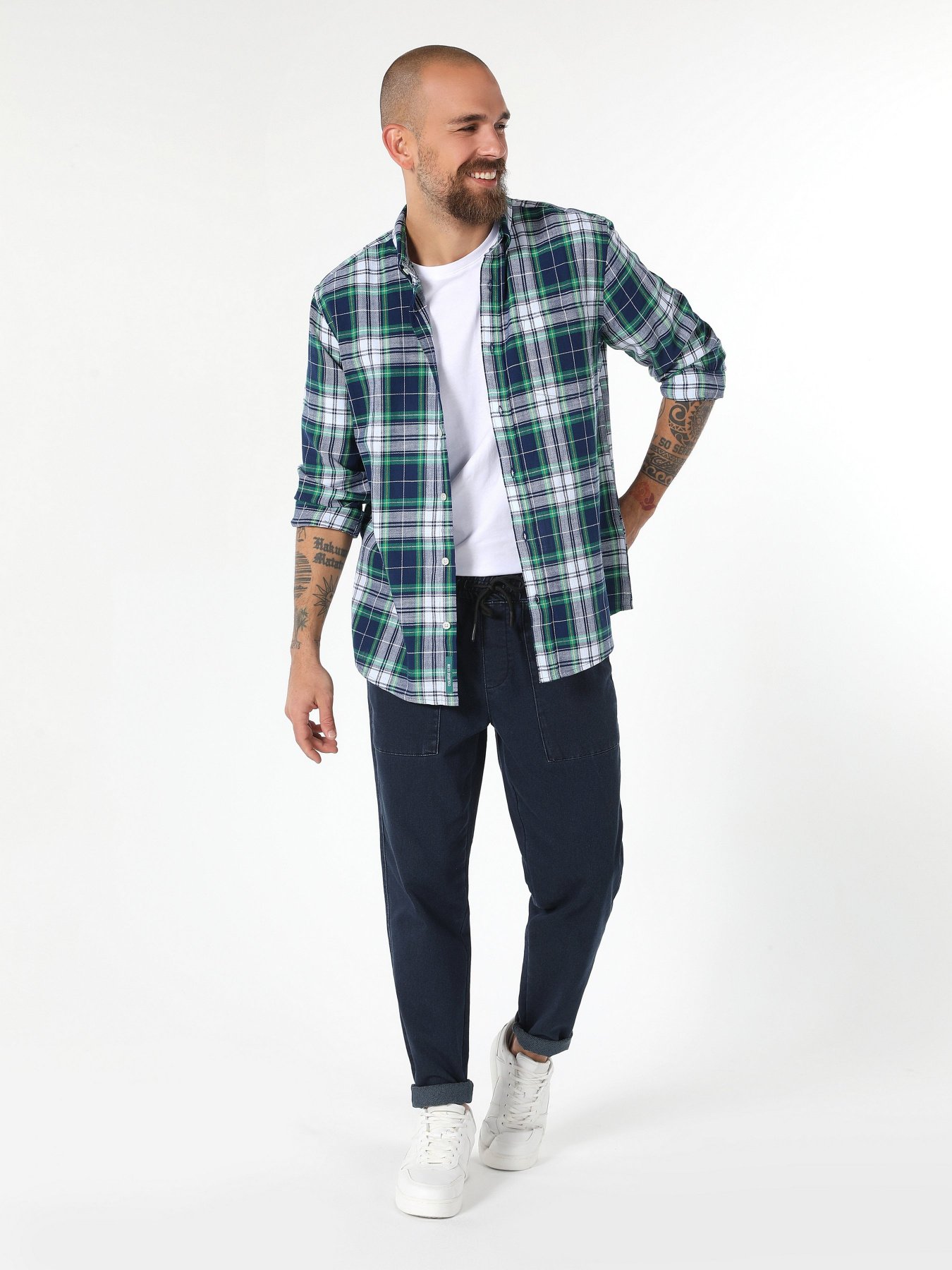 Сорочка повсякденна Colin’s модель CL1061794NAV Сорочка повсякденна Colin’s модель CL1061794NAV Фото