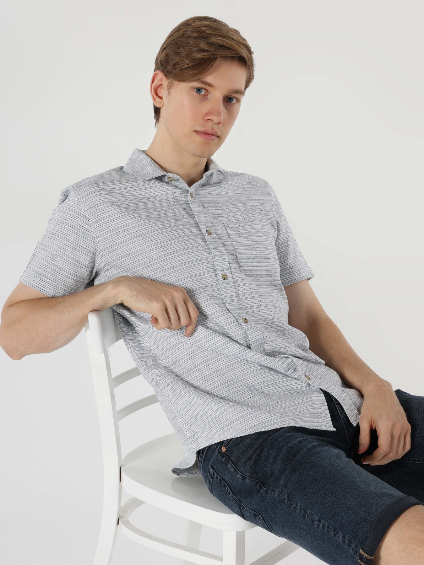 Рубашка Colin’s модель CL1061796LBL Фото