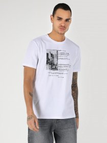 Футболка Colin’s модель CL1061808WHT Фото