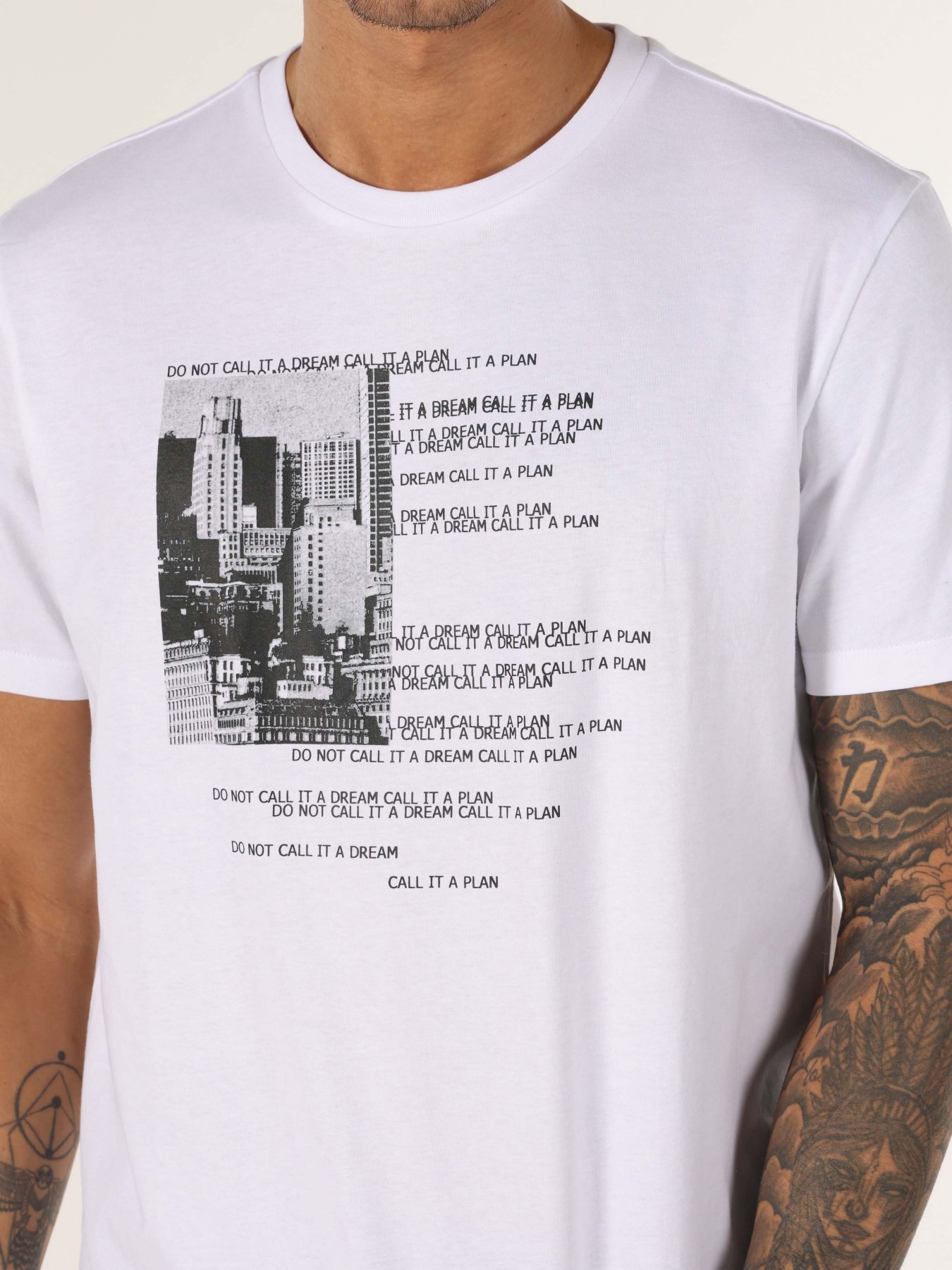 Футболка Colin’s модель CL1061808WHT Фото