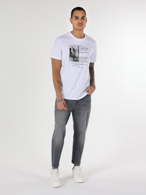 Футболка Colin’s модель CL1061808WHT Фото