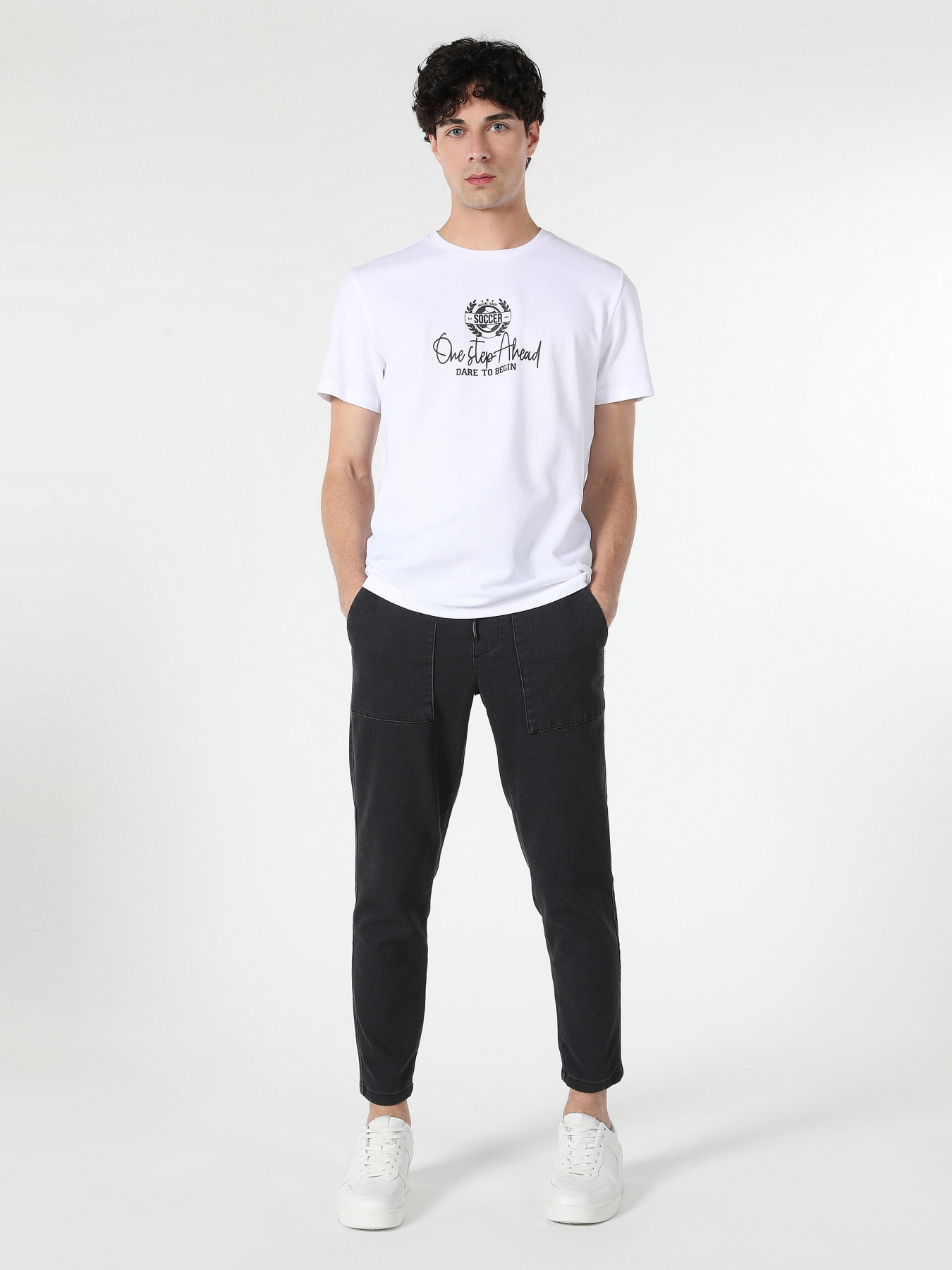 Футболка Colin’s модель CL1061857WHT Фото