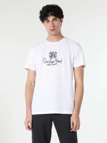 Футболка Colin’s модель CL1061857WHT Фото