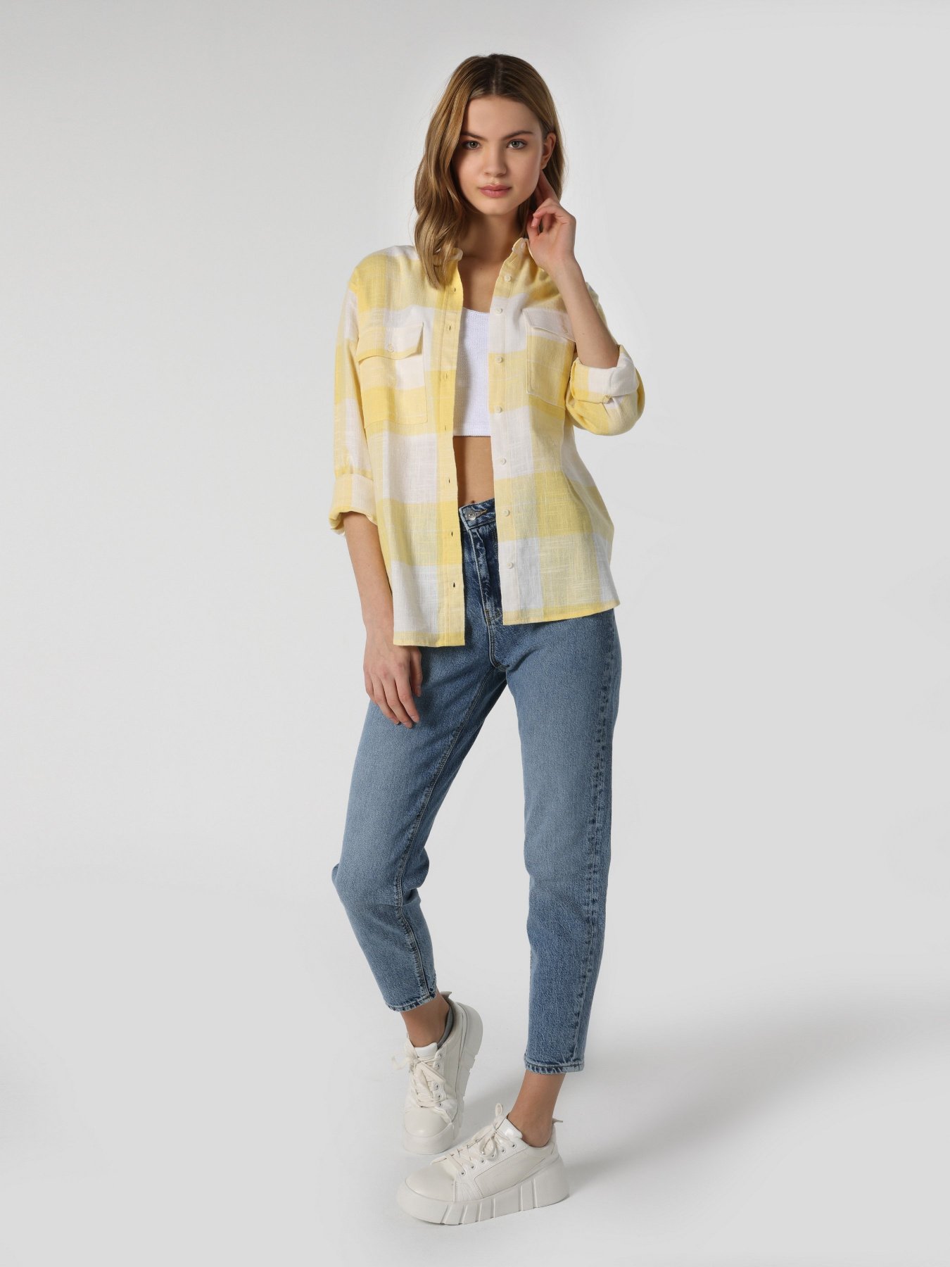 Сорочка повсякденна Colin’s модель CL1061877LYL Фото