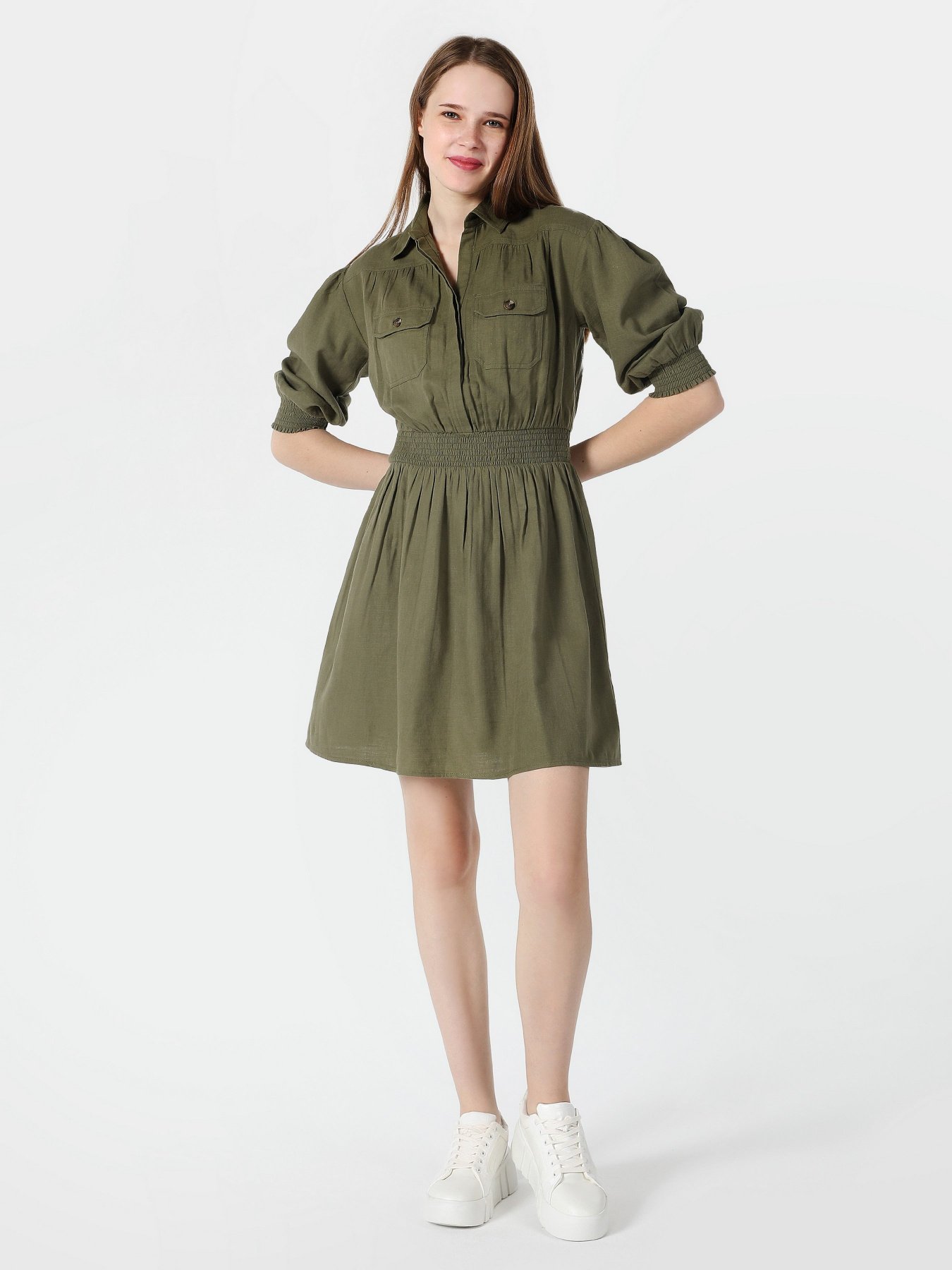 Сукня міні Colin’s модель CL1061890KHA Фото