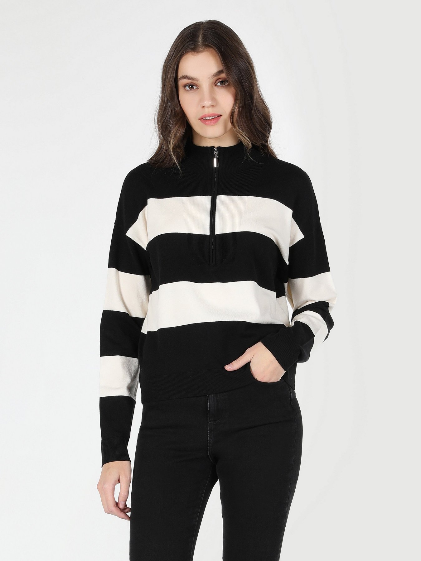 Кофта Colin’s модель CL1062009BLK Фото