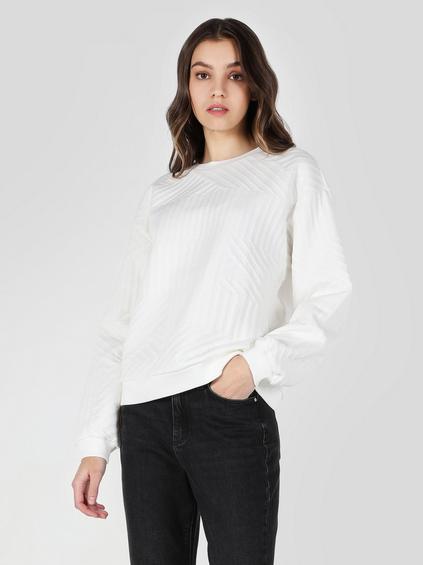 Джемпер Colin’s модель CL1062044ECR Фото