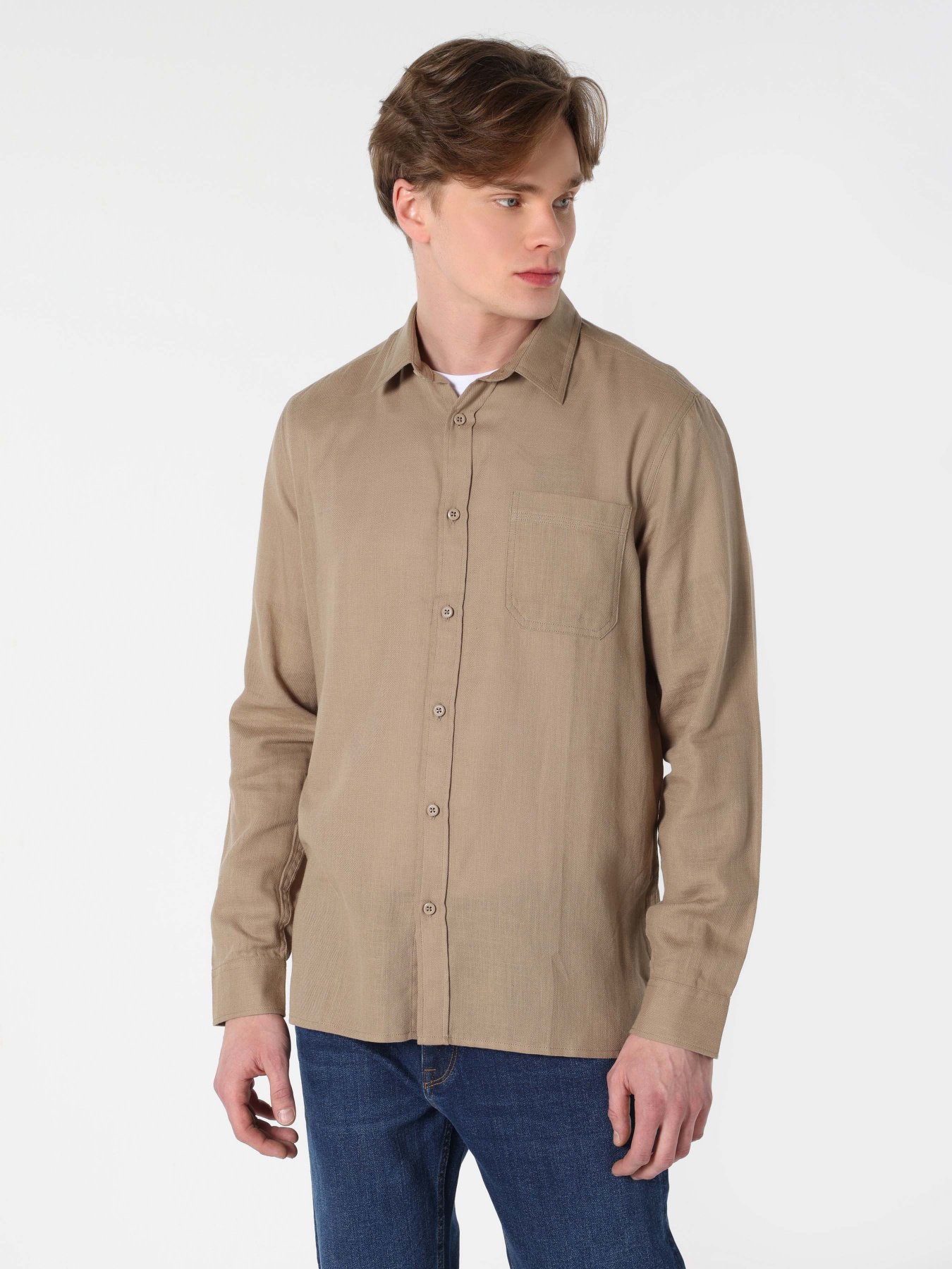 Рубашка Colin’s модель CL1062133BEI Фото