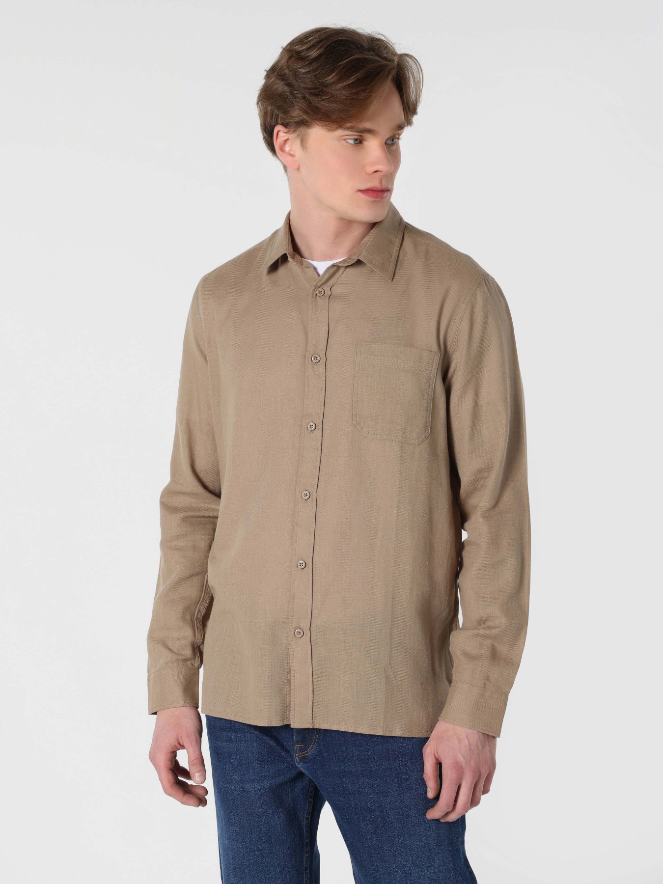 Рубашка Colin’s модель CL1062133BEI Фото