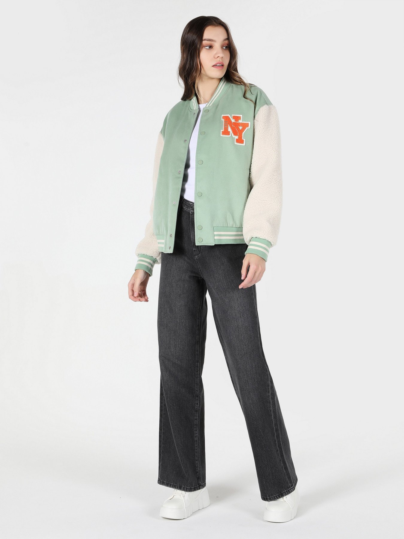 Бомбер Colin’s модель CL1062208MGR Фото