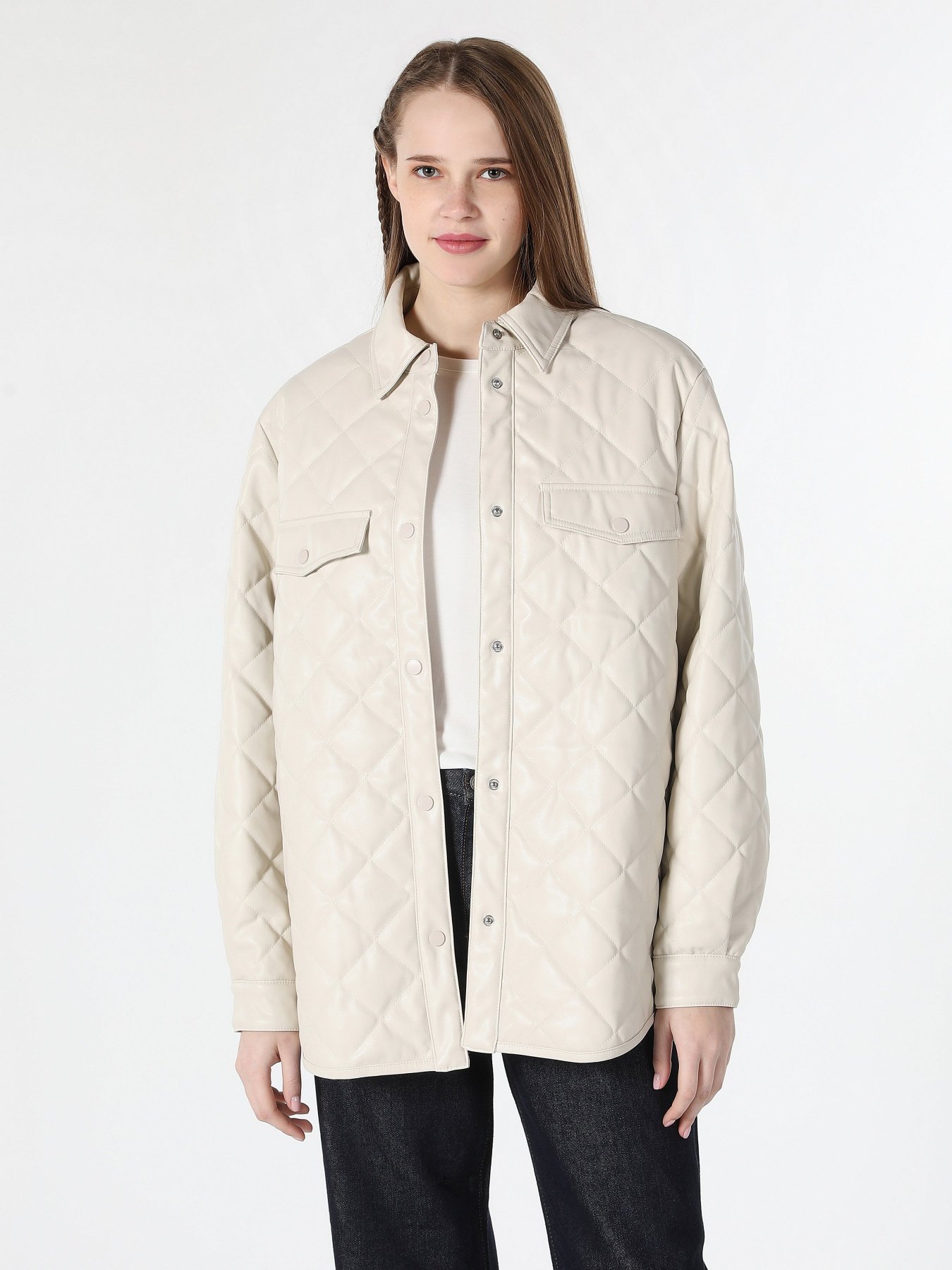 Демисезонная куртка Colin’s модель CL1062214BEI Фото