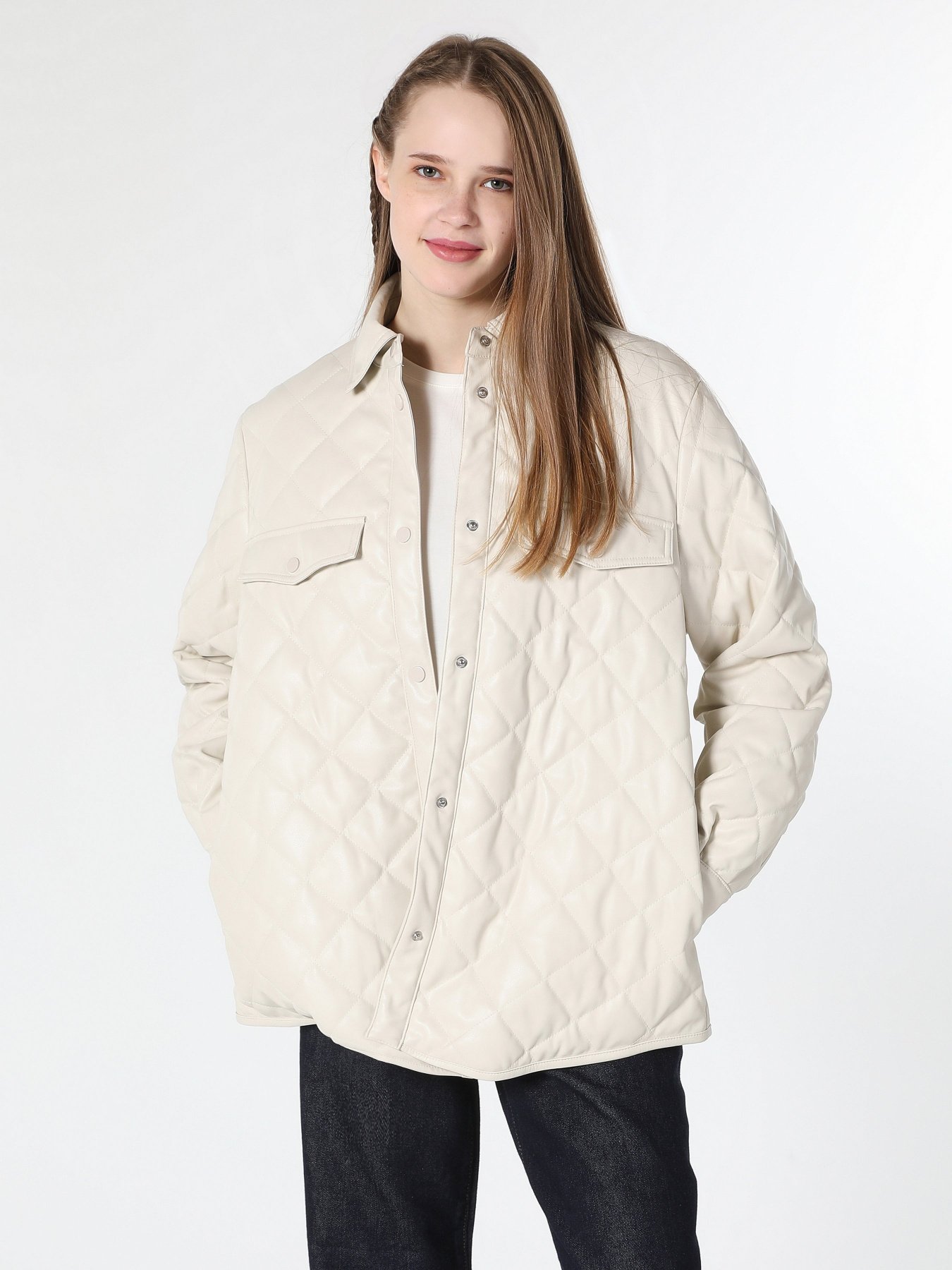 Демісезонна куртка Colin’s модель CL1062214BEI Фото
