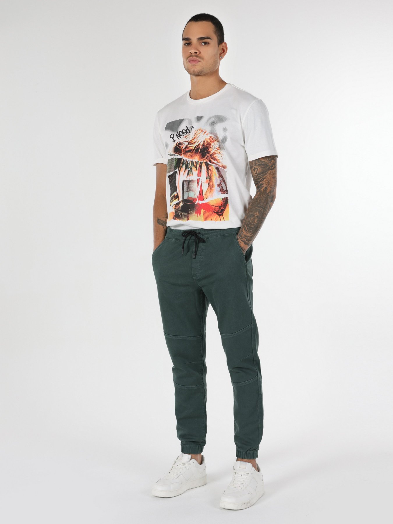 Джоггеры Colin’s модель CL1062395GRN Фото