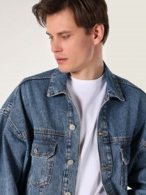 Джинсова куртка Colin’s модель CL1062451DN42471 Джинсова куртка Colin’s модель CL1062451DN42471 Фото