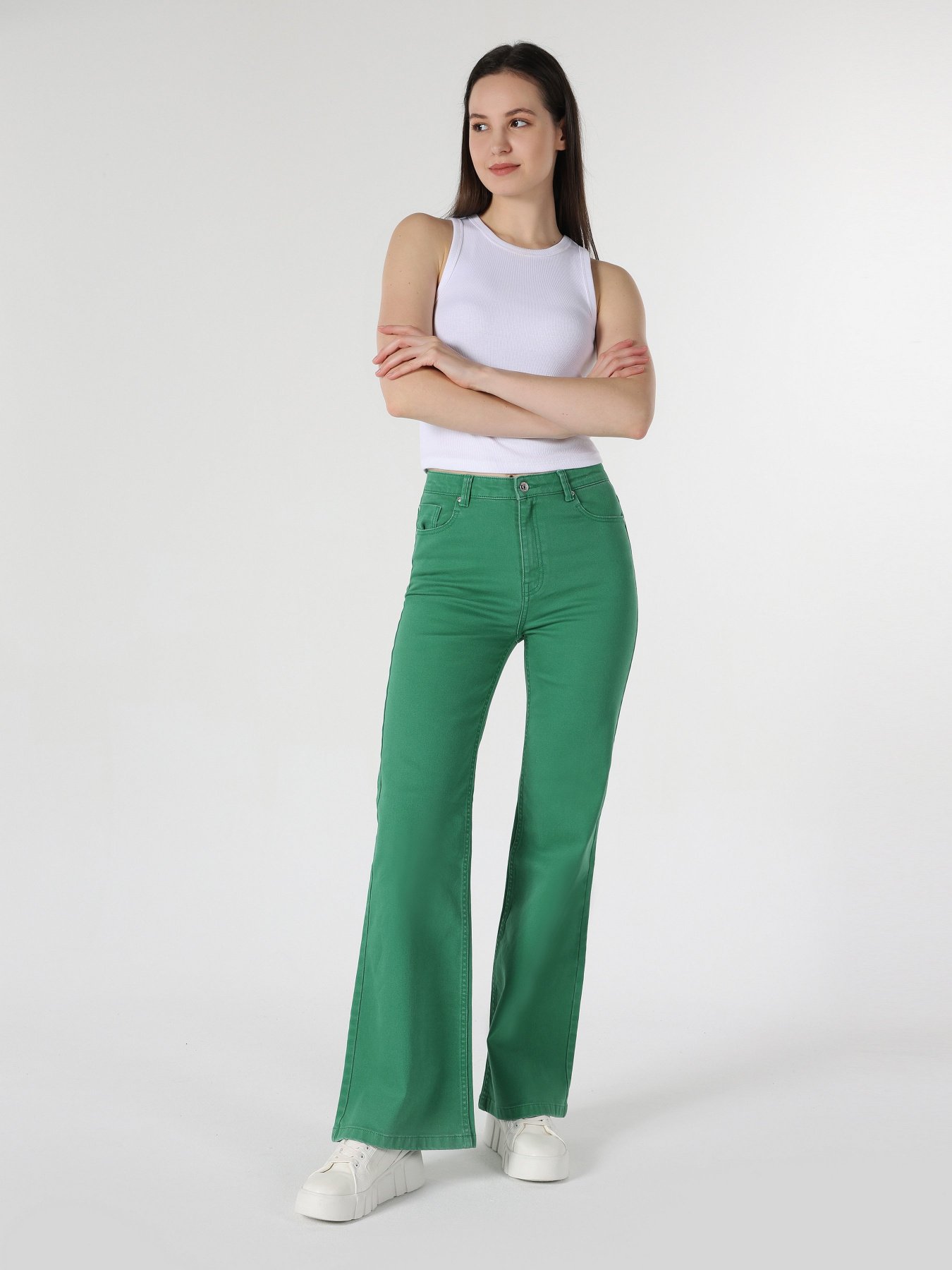 Джинси кльош Colin’s модель CL1062466GRN Фото