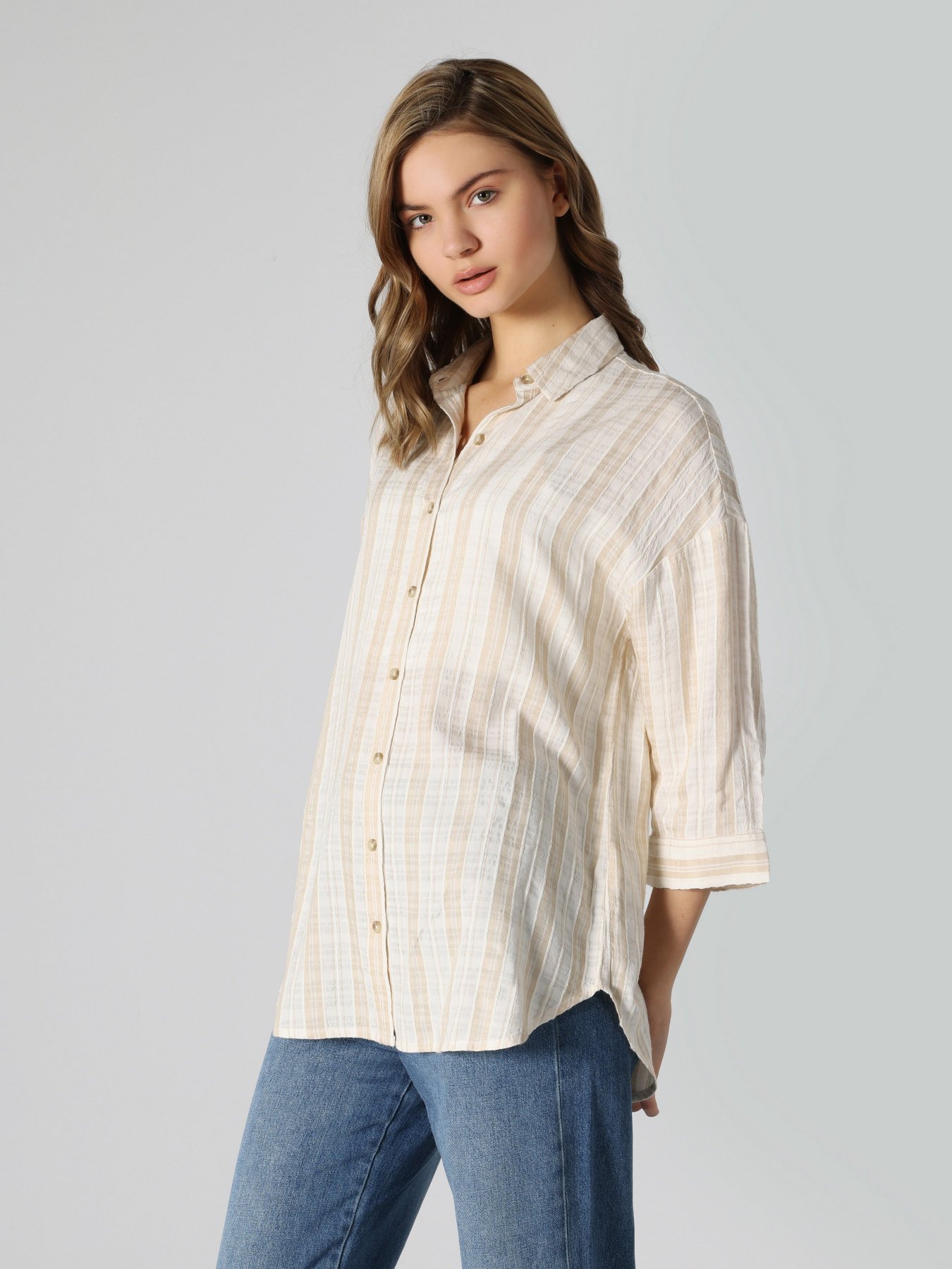 Рубашка Colin’s модель CL1062469BEI Фото