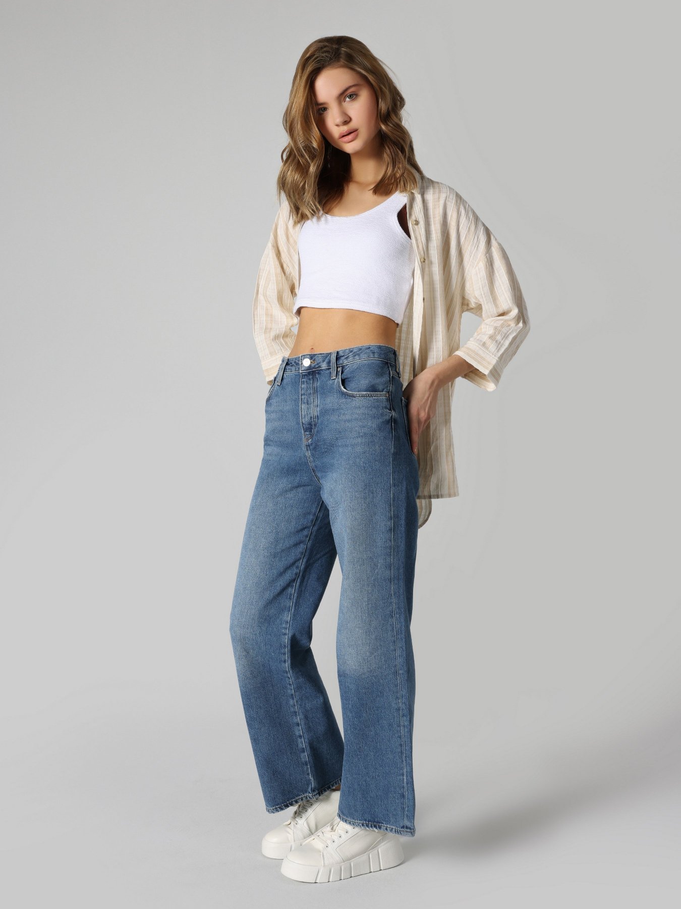 Сорочка повсякденна Colin’s модель CL1062469BEI Сорочка повсякденна Colin’s модель CL1062469BEI Фото