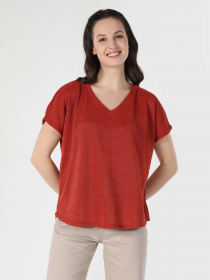 Футболка Colin’s модель CL1062478BOR Фото