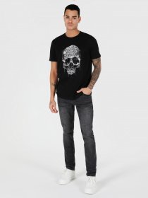 Футболка Colin’s модель CL1062485BLK Фото